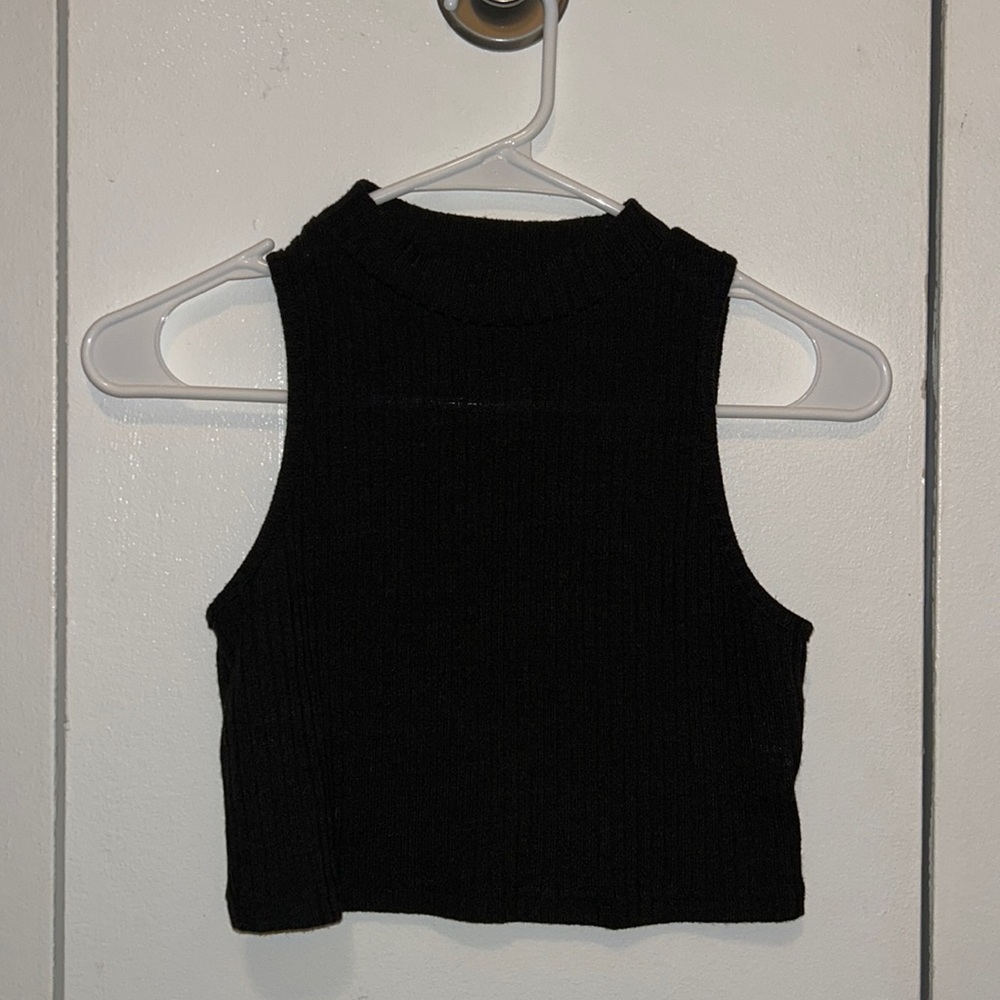 turtleneck crop top